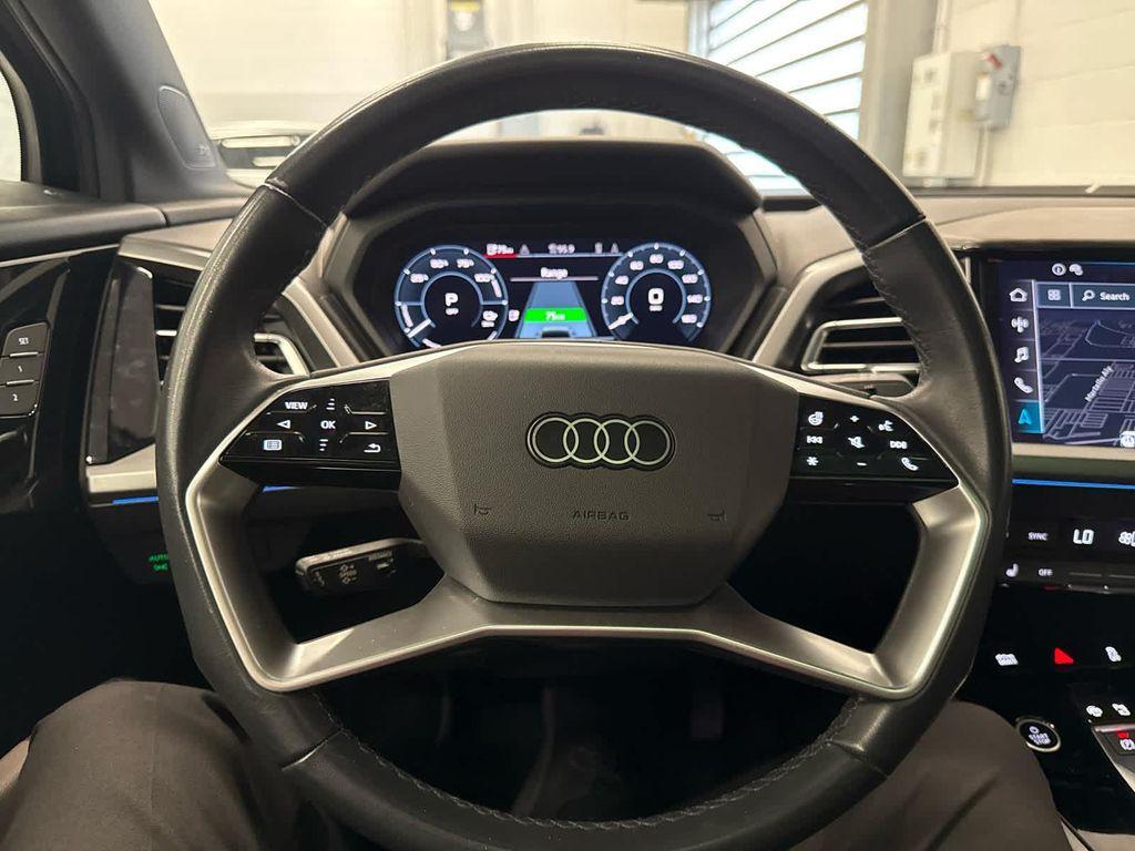 used 2024 Audi Q4 e-tron car, priced at $35,991