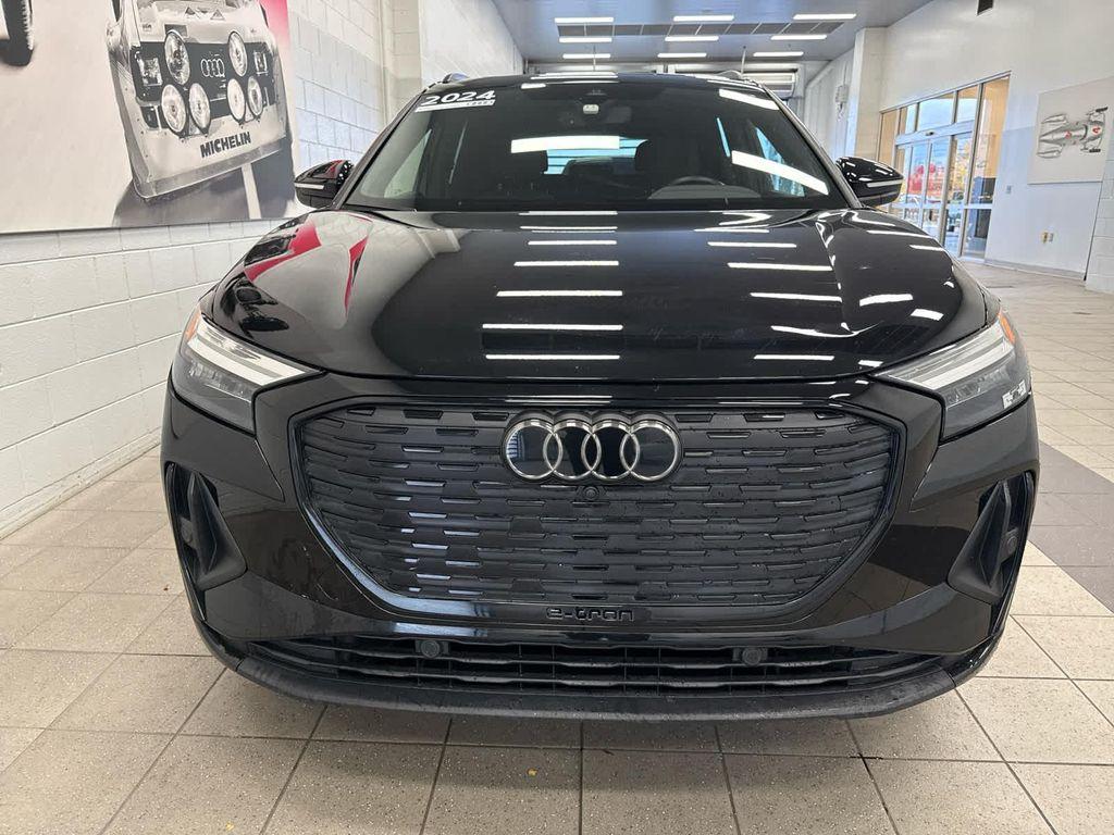 used 2024 Audi Q4 e-tron car, priced at $35,991