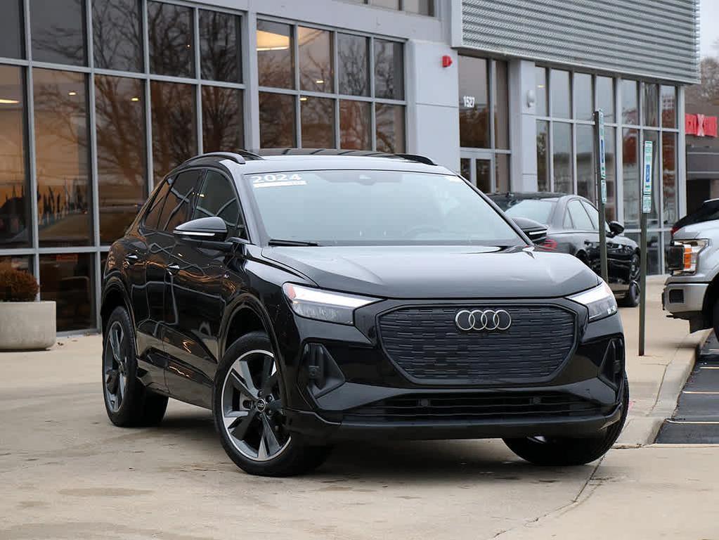 used 2024 Audi Q4 e-tron car, priced at $30,991