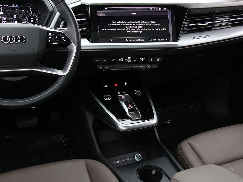 used 2024 Audi Q4 e-tron car, priced at $30,991