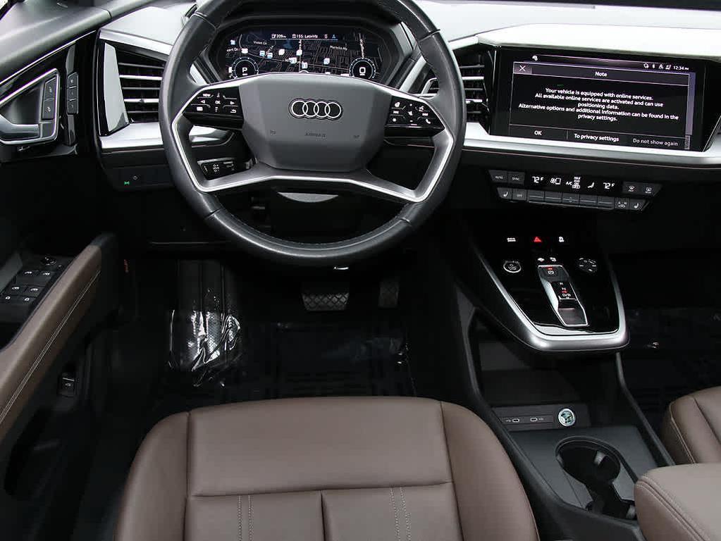 used 2024 Audi Q4 e-tron car, priced at $30,991