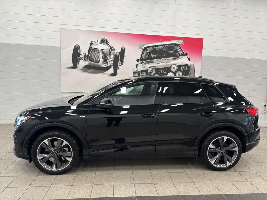 used 2024 Audi Q4 e-tron car, priced at $35,991