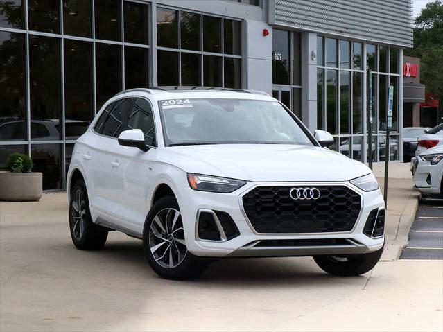 used 2024 Audi Q5 car, priced at $45,890