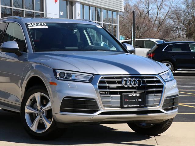 used 2020 Audi Q5 car, priced at $23,991