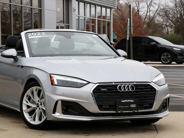 used 2022 Audi A5 car, priced at $44,991