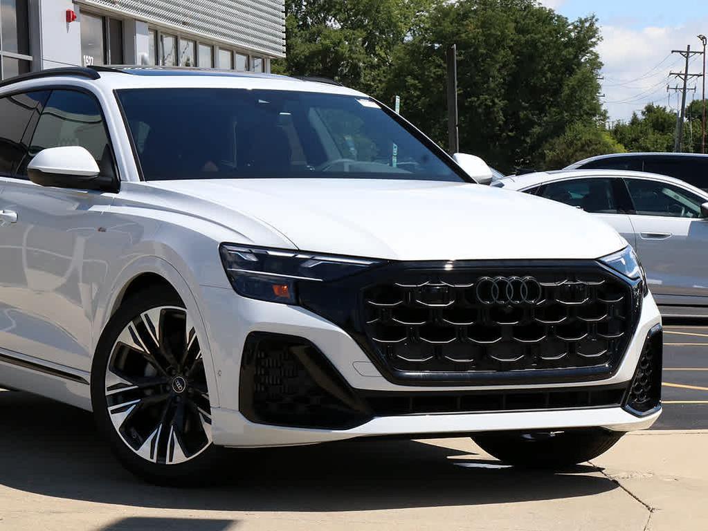 new 2025 Audi Q8 car, priced at $82,379