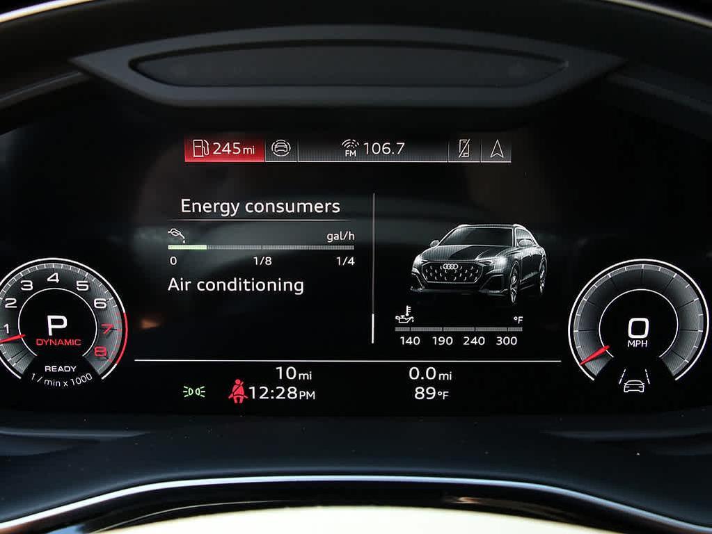 new 2025 Audi Q8 car, priced at $82,379