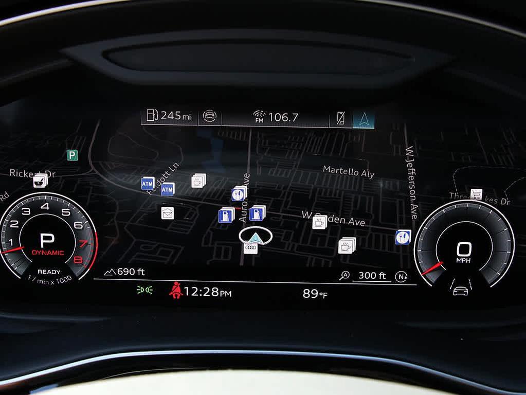 new 2025 Audi Q8 car, priced at $82,379