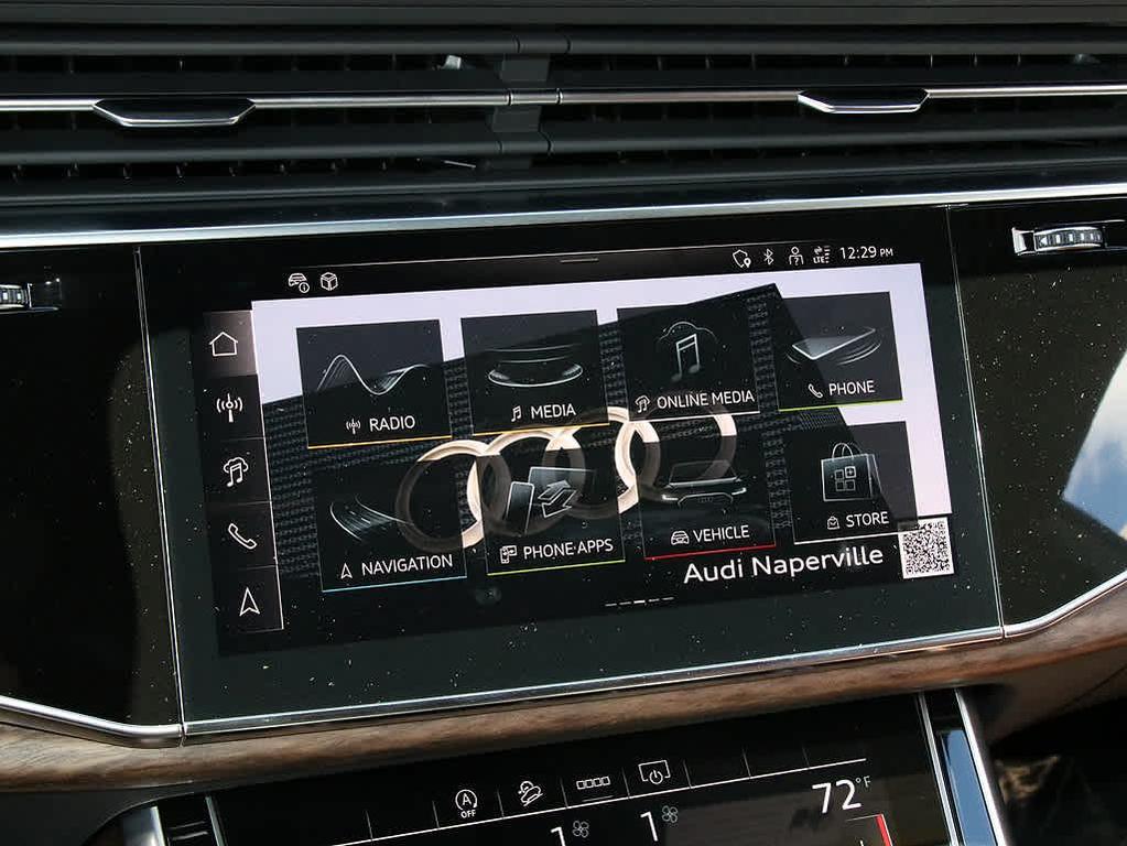 new 2025 Audi Q8 car, priced at $82,379