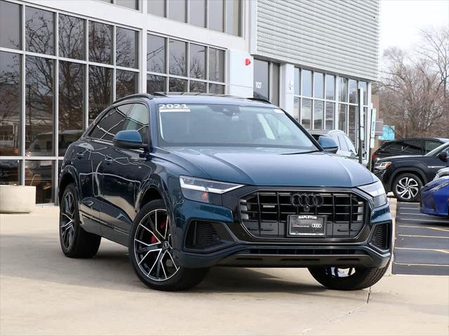 used 2021 Audi Q8 car, priced at $42,991