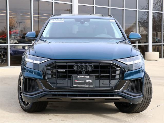 used 2021 Audi Q8 car, priced at $42,991