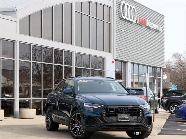 used 2021 Audi Q8 car, priced at $42,991