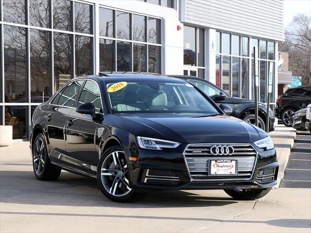 used 2018 Audi A4 car, priced at $20,491