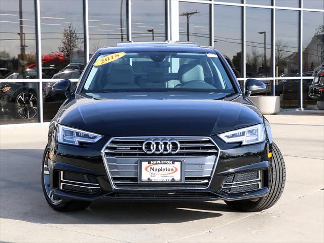 used 2018 Audi A4 car, priced at $20,491