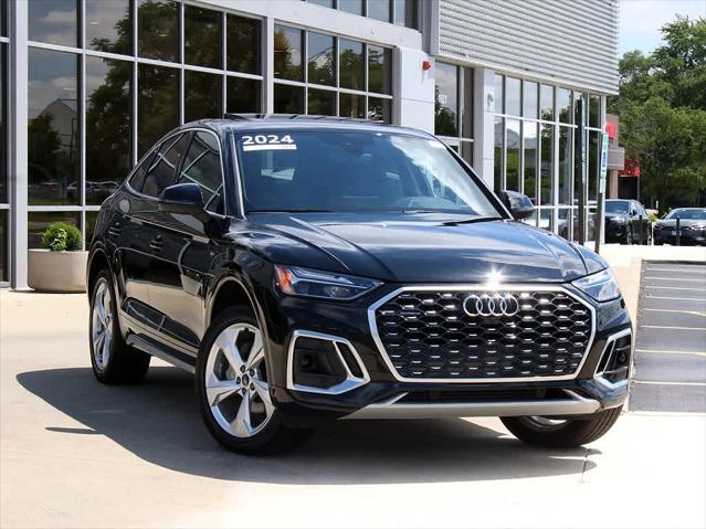 used 2024 Audi Q5 car, priced at $48,991