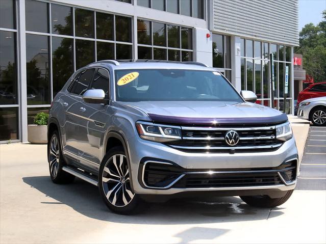 used 2021 Volkswagen Atlas Cross Sport car, priced at $31,991