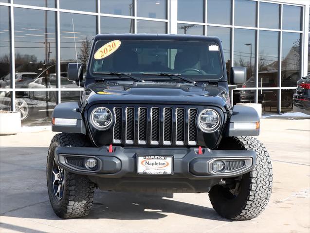 used 2020 Jeep Wrangler Unlimited car, priced at $30,991