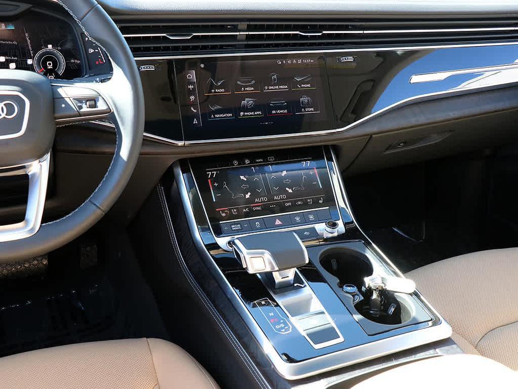 new 2025 Audi Q8 car, priced at $84,555
