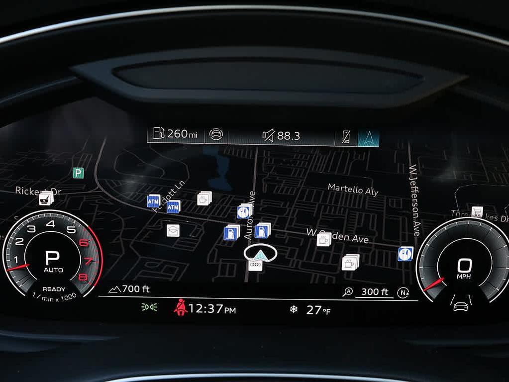 new 2025 Audi Q8 car, priced at $84,555
