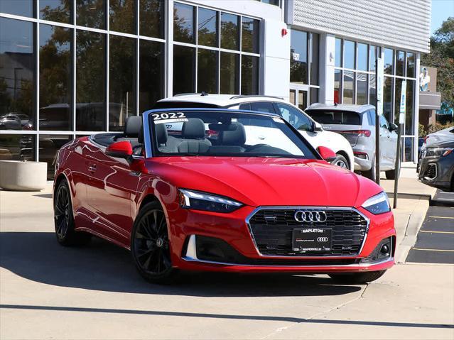 used 2022 Audi A5 car, priced at $45,491