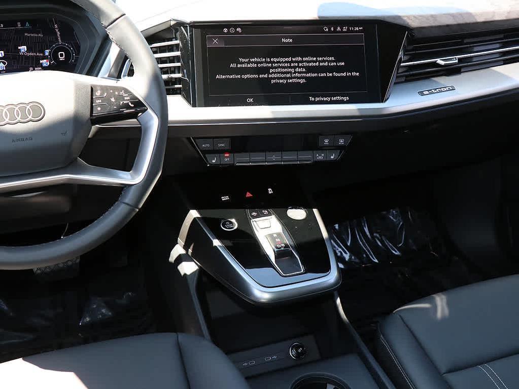 new 2025 Audi Q4 e-tron car, priced at $61,052