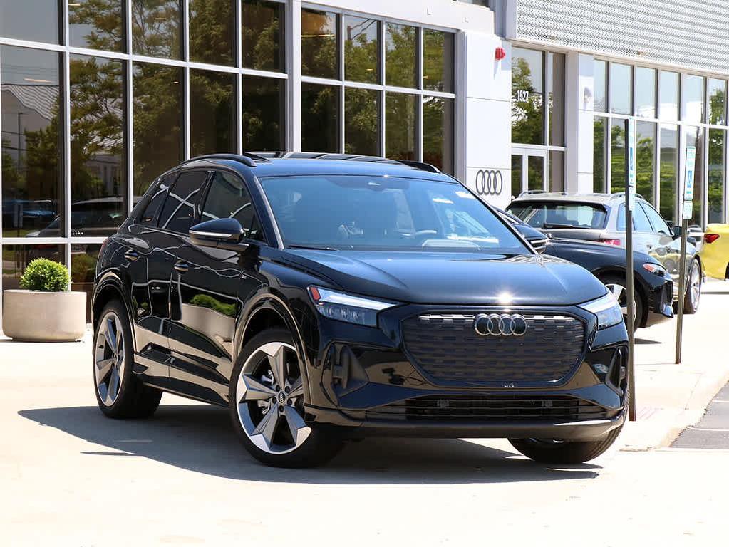 new 2025 Audi Q4 e-tron car, priced at $61,052