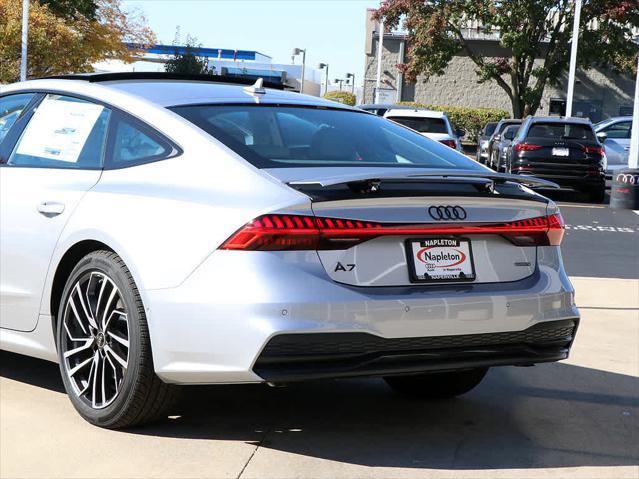 new 2025 Audi A7 car, priced at $82,785