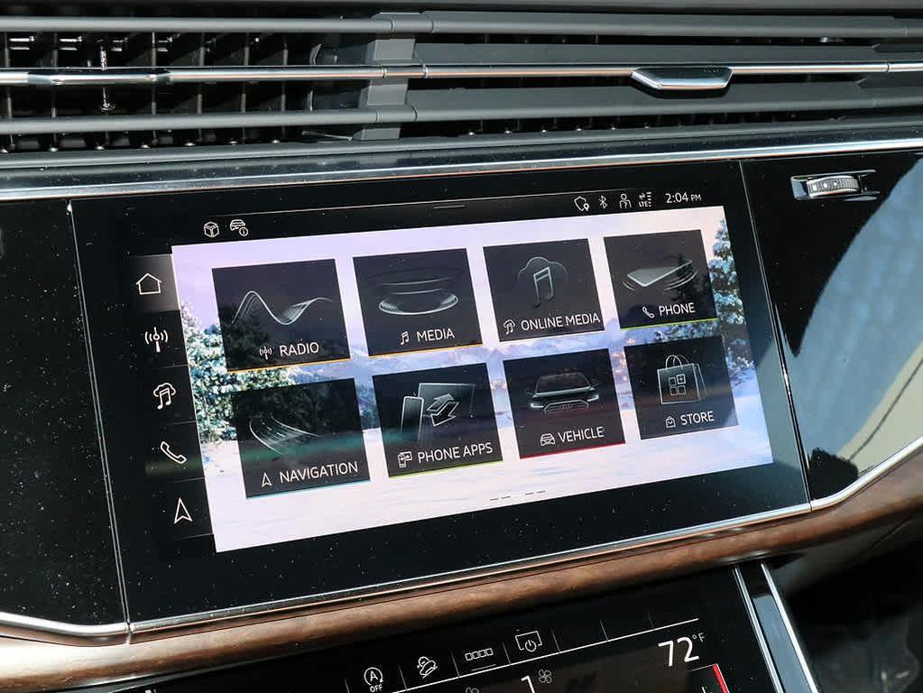 new 2025 Audi Q8 car, priced at $80,902