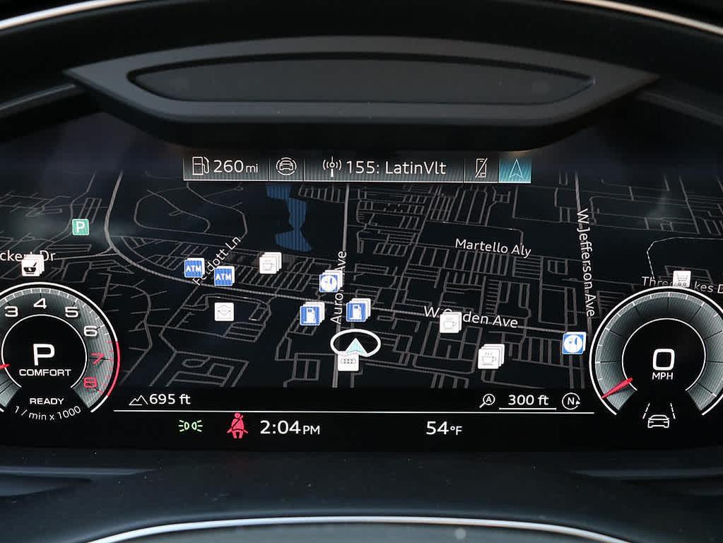 new 2025 Audi Q8 car, priced at $80,902