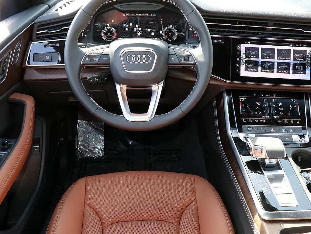 new 2025 Audi Q8 car, priced at $80,902