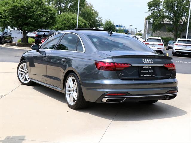 used 2023 Audi A4 car, priced at $36,409