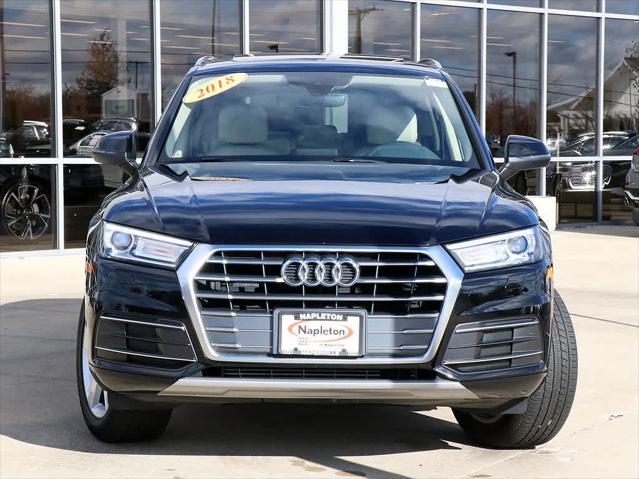 used 2018 Audi Q5 car, priced at $19,991