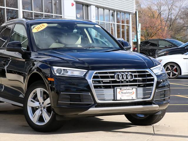 used 2018 Audi Q5 car, priced at $19,991