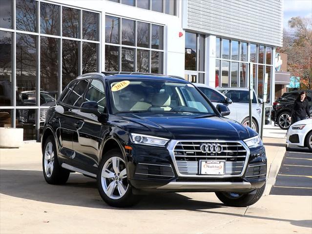 used 2018 Audi Q5 car, priced at $19,991