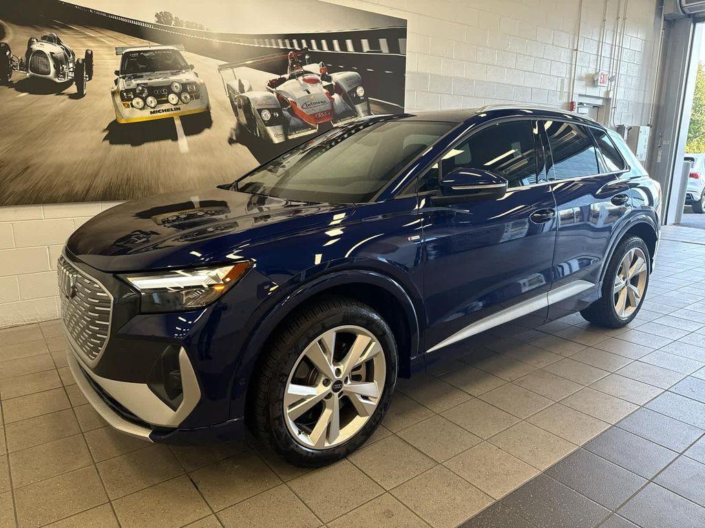 used 2023 Audi Q4 e-tron car, priced at $26,991
