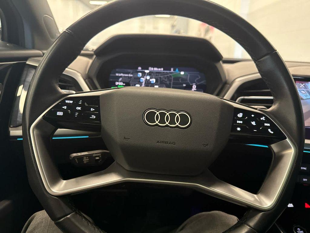 used 2023 Audi Q4 e-tron car, priced at $26,991