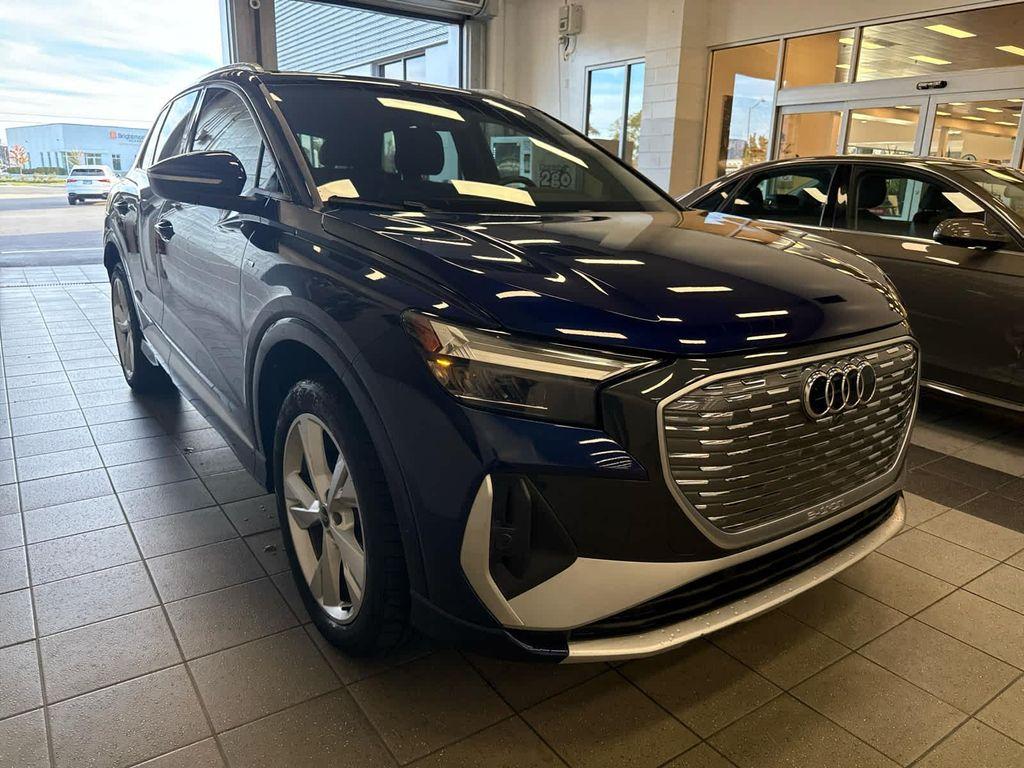 used 2023 Audi Q4 e-tron car, priced at $26,991