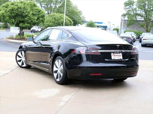 used 2021 Tesla Model S car, priced at $39,991