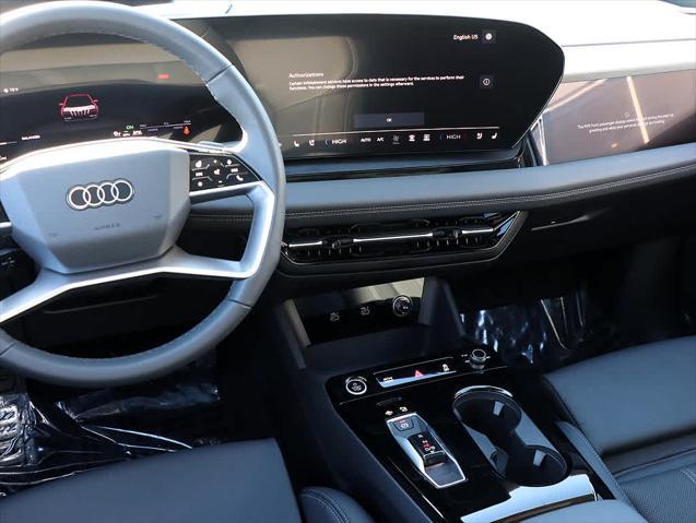 new 2025 Audi Q6 e-tron car, priced at $77,750