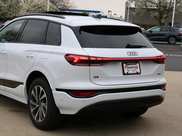 new 2025 Audi Q6 e-tron car, priced at $73,450