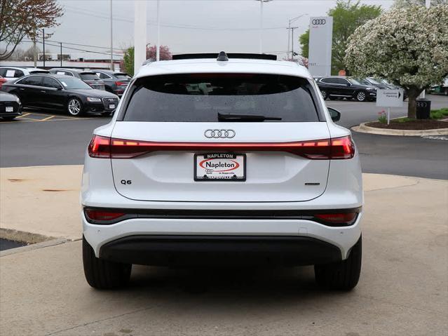 new 2025 Audi Q6 e-tron car, priced at $73,450