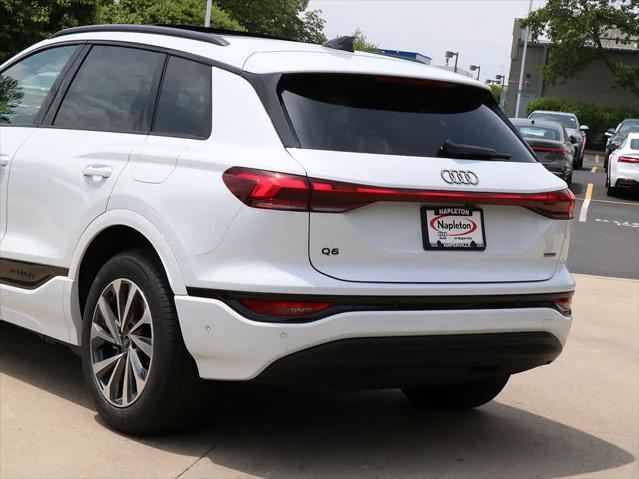 new 2025 Audi Q6 e-tron car, priced at $73,450