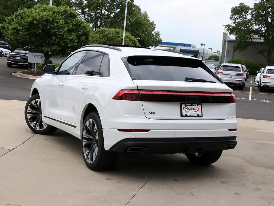 new 2024 Audi Q8 car, priced at $80,125