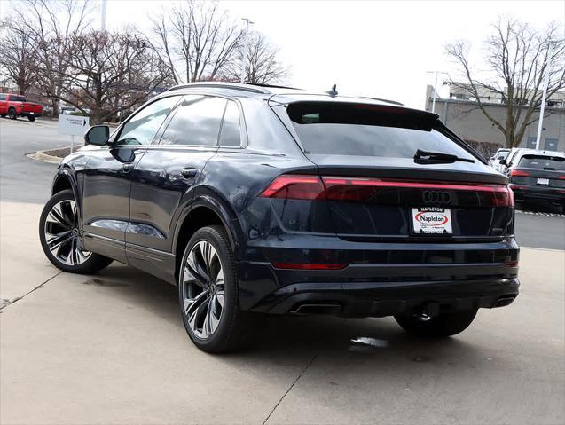 new 2025 Audi Q8 car, priced at $86,835