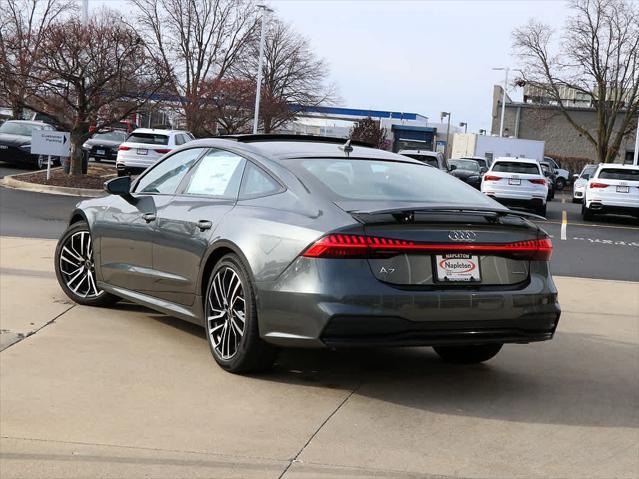 new 2025 Audi A7 car, priced at $82,435