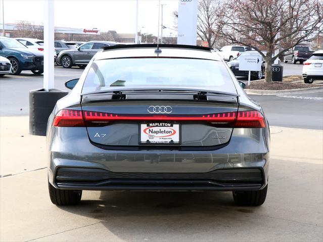 new 2025 Audi A7 car, priced at $82,435