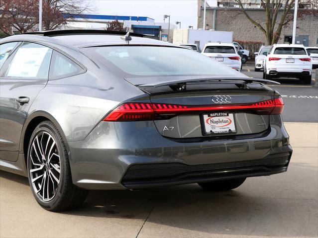 new 2025 Audi A7 car, priced at $82,435