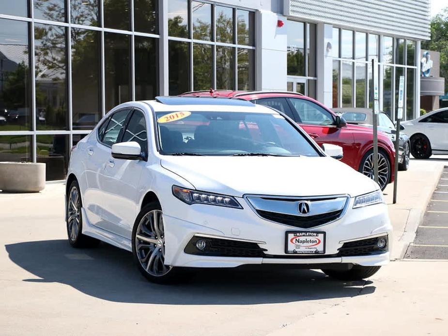 used 2015 Acura TLX car, priced at $13,891