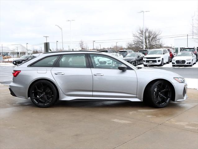 new 2025 Audi RS 6 Avant car, priced at $163,645