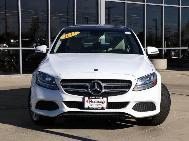 used 2017 Mercedes-Benz C-Class car, priced at $15,791